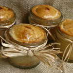 Mini Peach Pies in a Jar