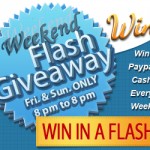 Weekend Flash Giveaway! PayPal Cash (Ends Sunday 8pm EST)