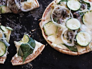 Grilled Pita Pizzas