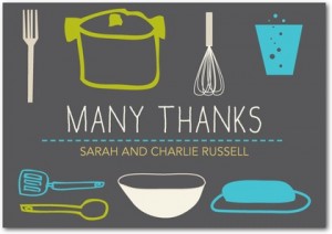 Popular Potluck Thank You Card at Tiny Prints
