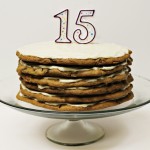 Giant Chocolate Chip Cookie Cake