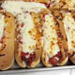 Easy Dinner Idea: Oven Baked Meatball Sandwiches