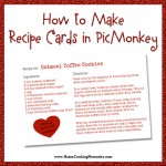 How to Make Recipe Cards in PicMonkey