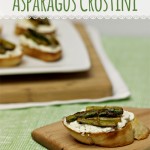 Easter Holiday Appetizer: Herbed Cheese Asparagus Crostini