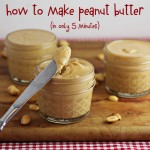 How to Make Peanut Butter (in only 5 minutes) #SundaySupper