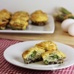Mushroom and Asparagus Mini Quiches (Movie Inspired #SundaySupper)