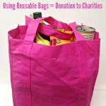 Support This Issue: Using Reusable Bags = Donation to Charities #SocialPower