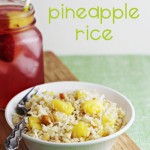 Coconut Pineapple Rice (easy side dish)