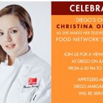 Celebrating with ‘Chopped’ Winner, Christina Olivarez