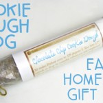 Easy Homemade Gift: Cookie Dough Log