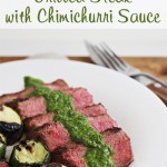 Grilled Steaks with Chimichurri Sauce
