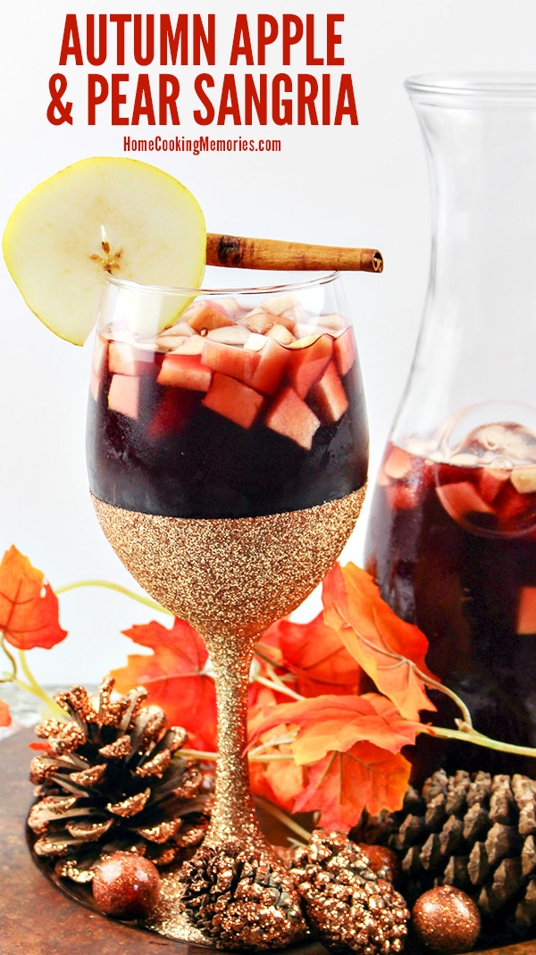 Autumn Apple & Pear Sangria Recipe