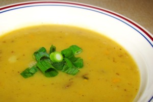 Rustic Two Potato Soup