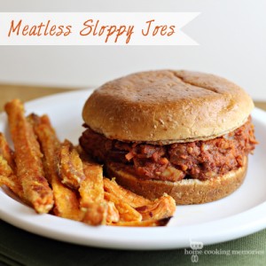 Meatless Sloppy Joes