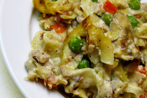 Tuna Noodle Casserole (with no canned soup)