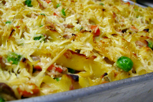 Tuna Noodle Casserole (with no canned soup)