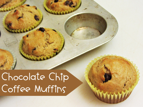 Chocolate Chip-Coffee Muffins