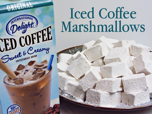Homemade Marshmallow Recipe (made with iced coffee)