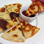 Peanut Butter Quesadillas with Grape Jelly Dipping Sauce