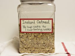 DIY Instant Oatmeal