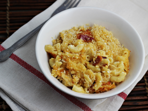 Chicken-Bacon Macaroni and Cheese
