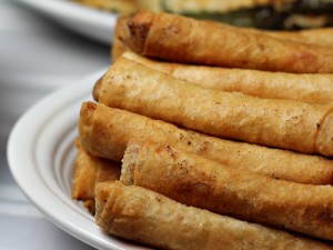 Filipino Lumpia party food