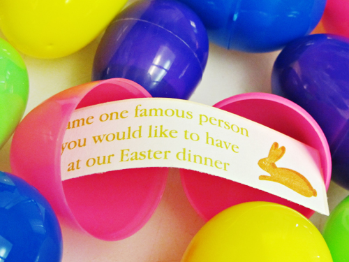 Free Printable: Easter Dinner Conversation Starters
