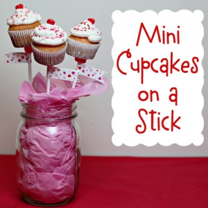 Mini Cupcakes on a Stick