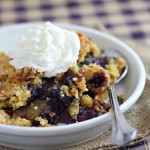 Blueberry Crunch Cake