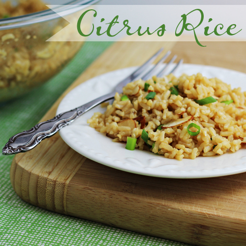 Easy Side Dishes: Citrus Rice