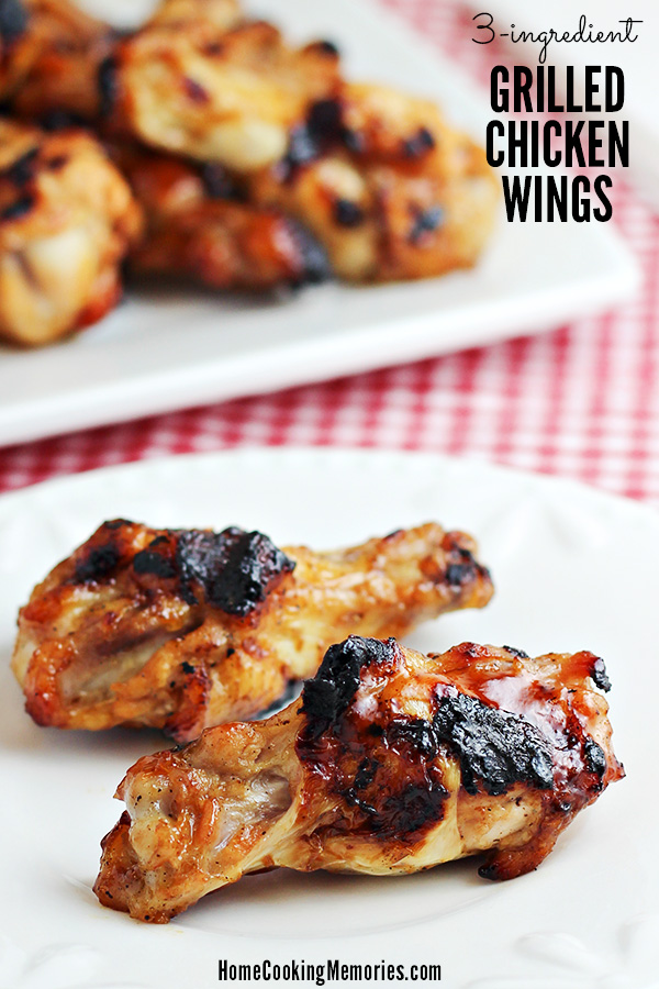 Grilled Chicken Wings by Home Cooking Memories