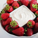 Greek Yogurt Fruit Dip: only 2 ingredients in 2 minutes!