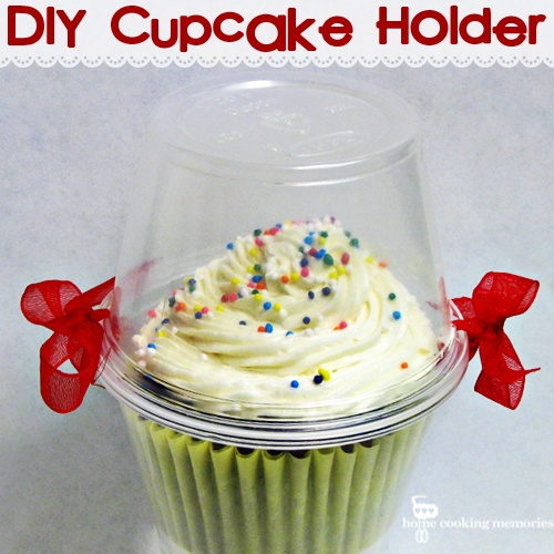 DIY Cupcake Holder -- easy, cheap, and CUTE!