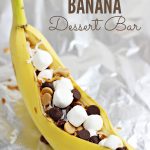 Easy Grilled Banana Dessert Bar