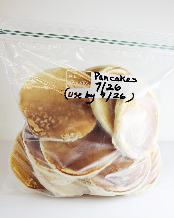 How to Freeze Pancakes 