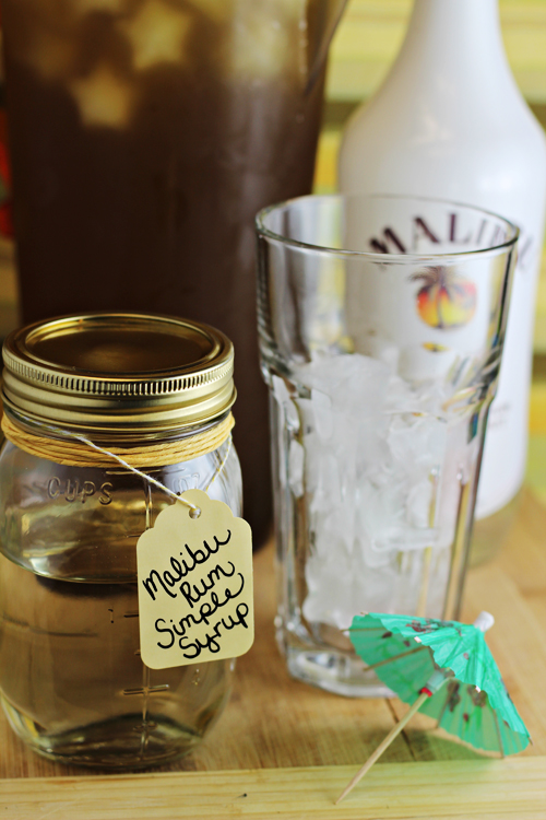 Malibu Rum Simple Syrup