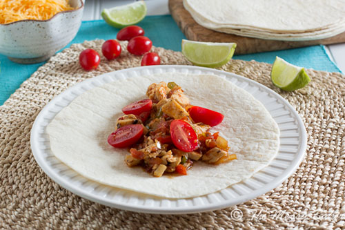 Smoky Chicken Chipotle Tacos by The Messy Baker Blog