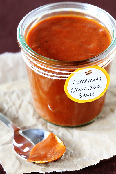 Red Enchilada Sauce from Gimme Some Oven