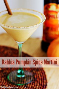 Kahlúa Pumpkin Spice Martini
