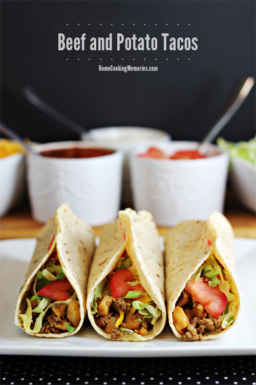 Beef and Potato Tacos