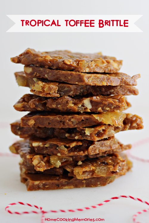 Tropical Toffee Brittle