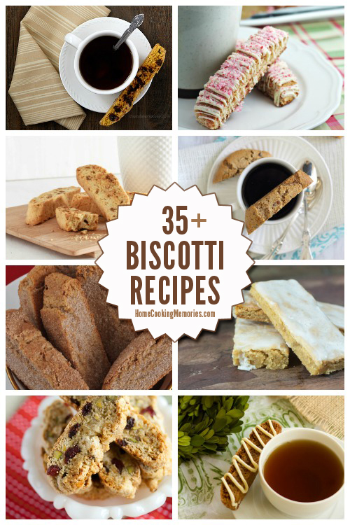 35+ Biscotti Recipes -- a recipe collection of delicious biscotti recipes from some of the best food bloggers around