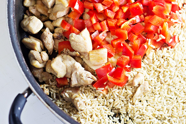 20-Minute Chicken and Rice Skillet Dinner Recipe