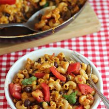 One-Pan Cheesy Salsa Pasta-image