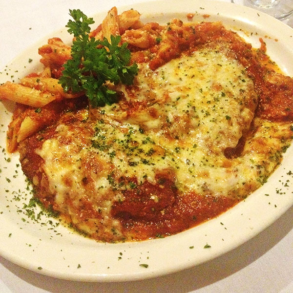 Chicken Parmesan at Emery’s - Italian Restaurant in Henderson, NV