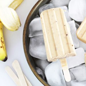Peanut Butter & Banana Yogurt Pops Recipe