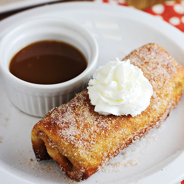  Pumpkin Apple Chimichangas by Home Cooking Memories
