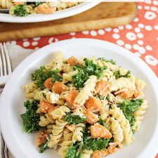 Sweet Potato & Kale Pasta Skillet Recipe – Home Cooking Memories