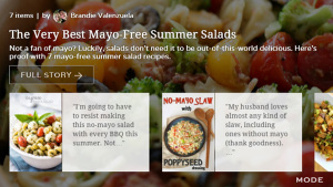 Very Best Mayo-Free Summer Salads