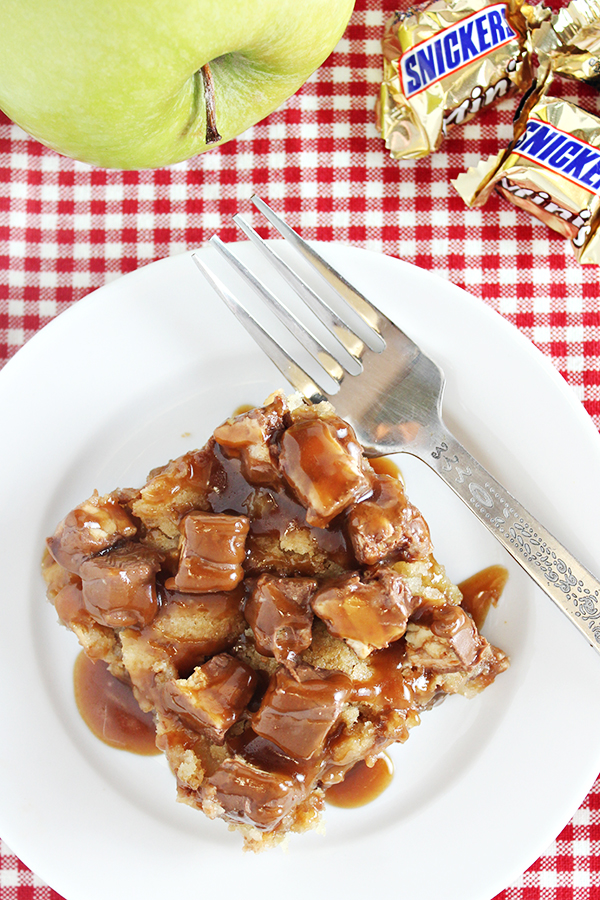 Snickers Caramel Apple Bars Recipe